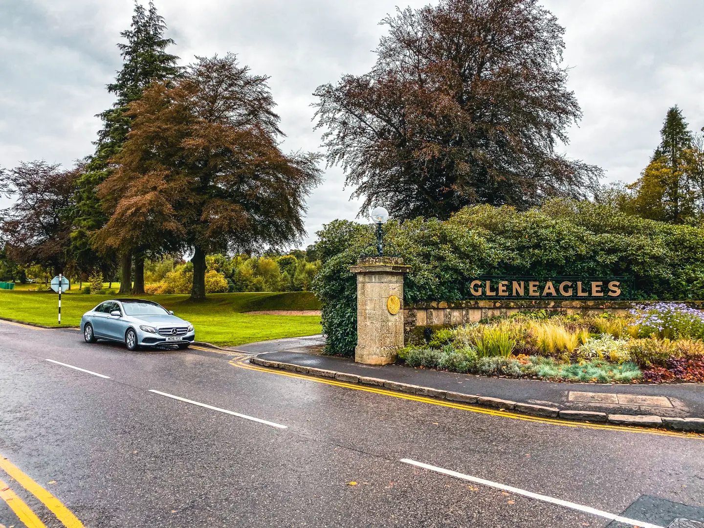 Your Ride Awaits -Gleneagles to St Andrews in Style Mercedes-Benz at Gleneagles Hotel, ready for St Andrews transfer